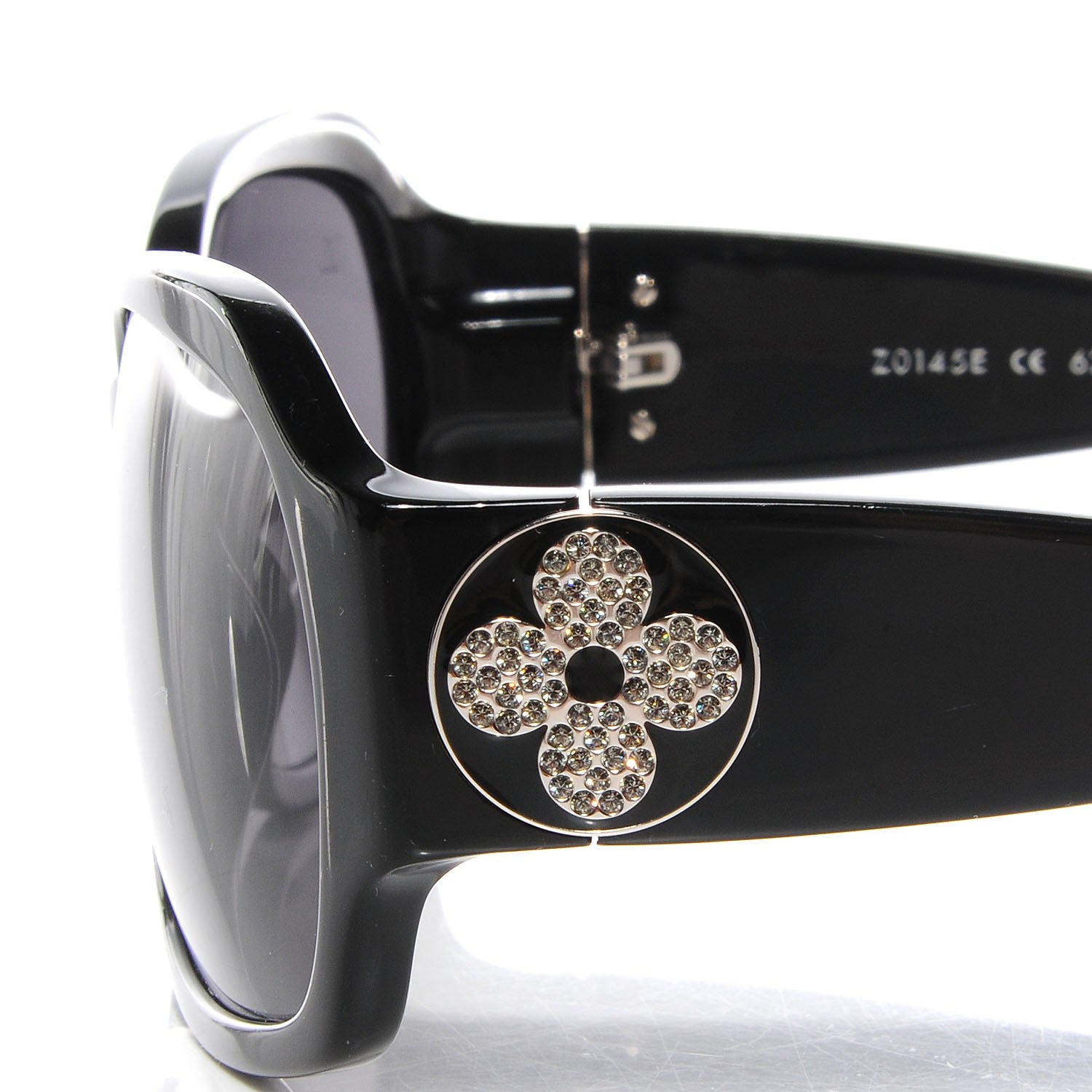 Louis Vuitton Ursula Strass Sunglasses Z0145E Black 3 of 5