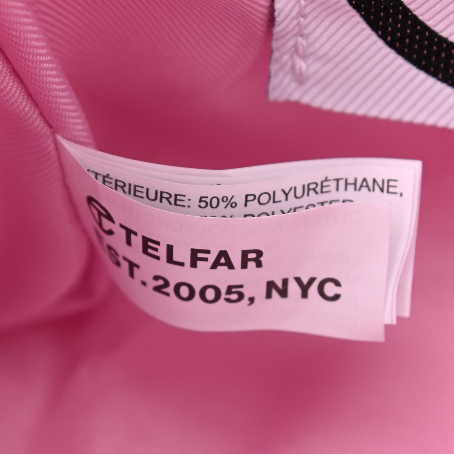 Telfar Vegan Leather Small Shopping Bag Bubblegum 7 of 9