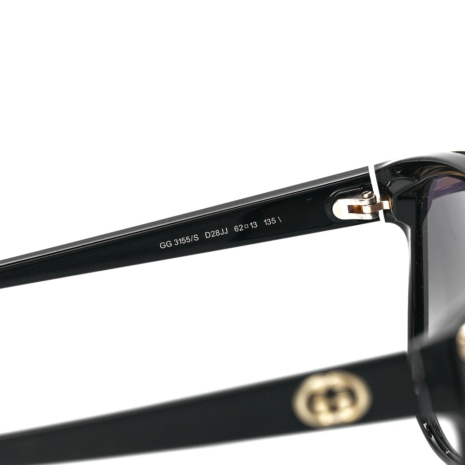 Gucci Sunglasses GG3155/S Black 5 of 6
