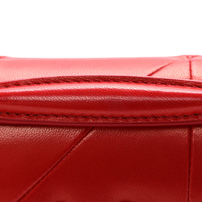 Saint Laurent Lambskin Patchwork Monogram Small Jamie Rouge Eros 12 of 13
