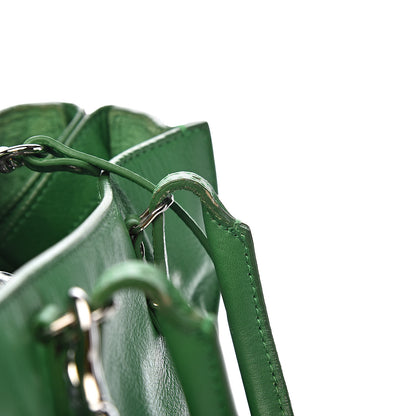 Balenciaga Veau Papier A6 Zip Around Tote Vert Trefle 11 of 15