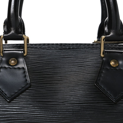 Louis Vuitton Epi Speedy 25 Black 8 of 10