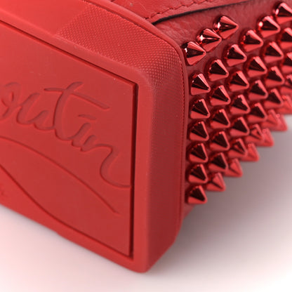 Christian Louboutin Calfskin Spiked Mini Explorafunk Keyring Bag Loubi 7 of 7