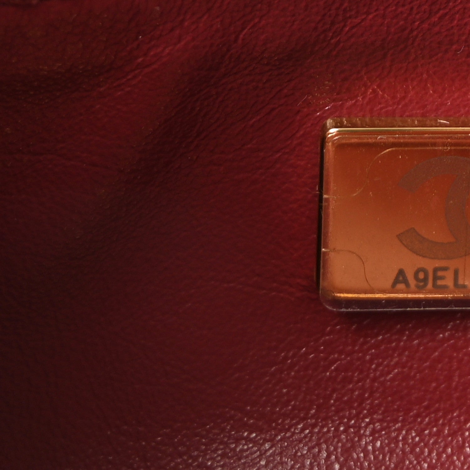 Chanel Grained Calfskin Small Souplissimo Maxi Flap Burgundy 7 of 11