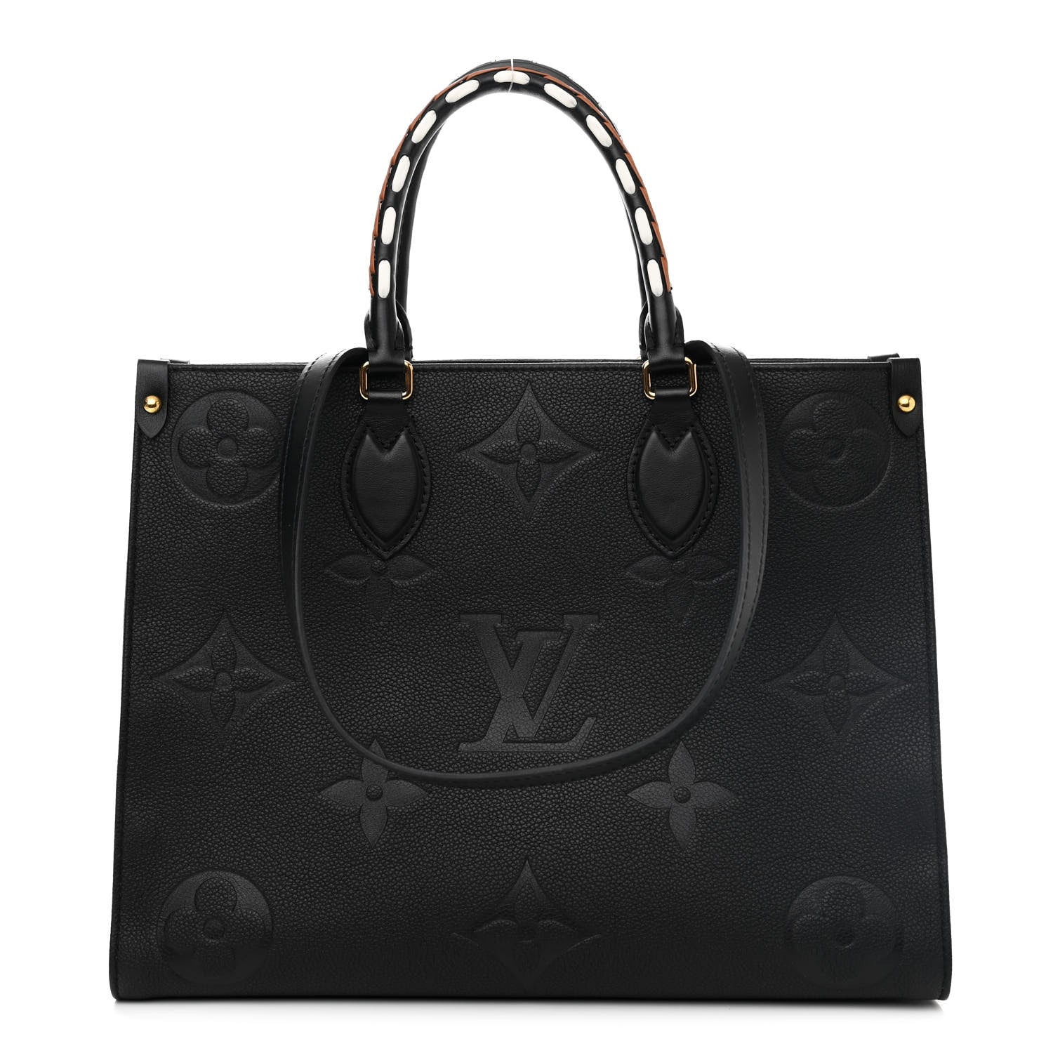Louis Vuitton Empreinte Monogram Giant Wild At Heart Onthego MM Black 1 of 10