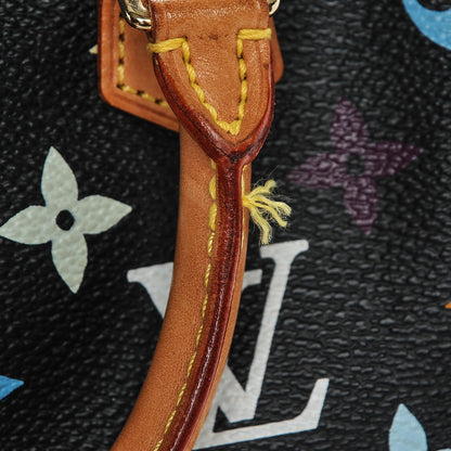 Louis Vuitton Monogram Multicolor Mini Sac HL Speedy Black 7 of 7