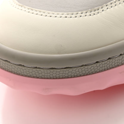 Gucci Dali Soft Calfskin Womens Mac80 Sneakers 39.5 Off White Grey Sky Light Rose 8 of 10