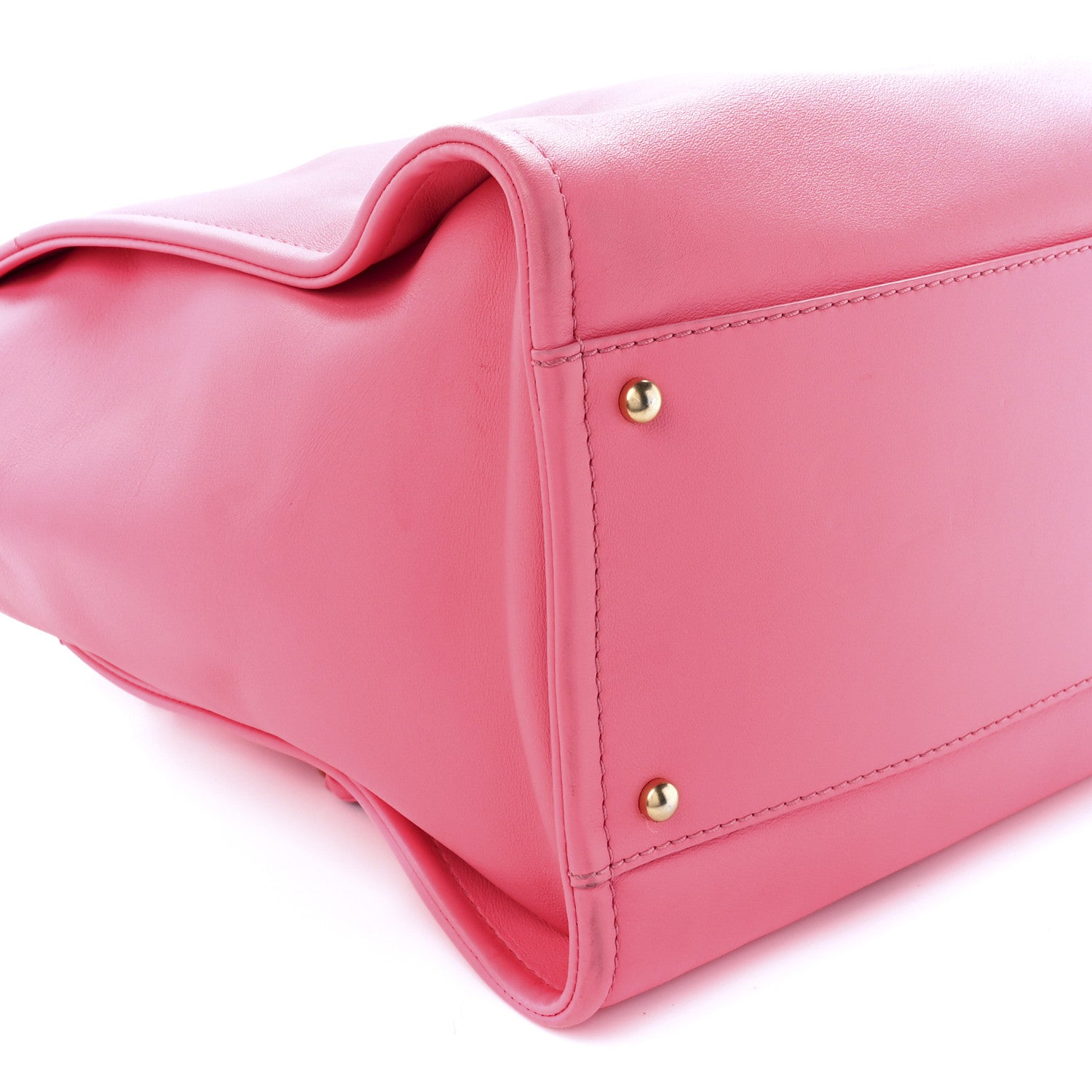 Chanel Calfskin Medium Deauville Tote Coral Pink 11 of 14