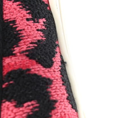 Christian Dior Cotton Mizza Embroidered Walk'N'Dior Low Top Sneakers 36.5 Red Multicolor 8 of 9