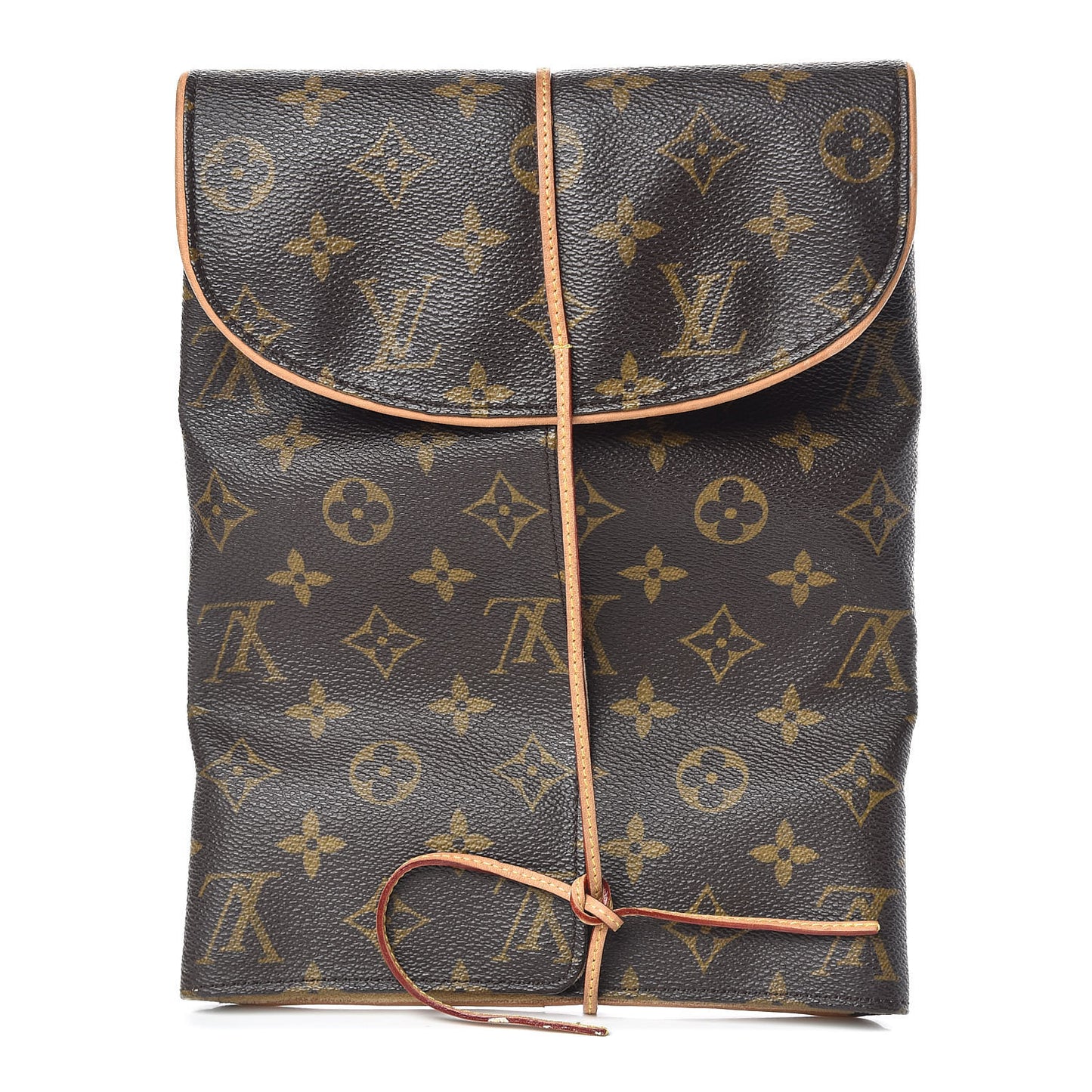 Monogram Jewelry Roll Pouch