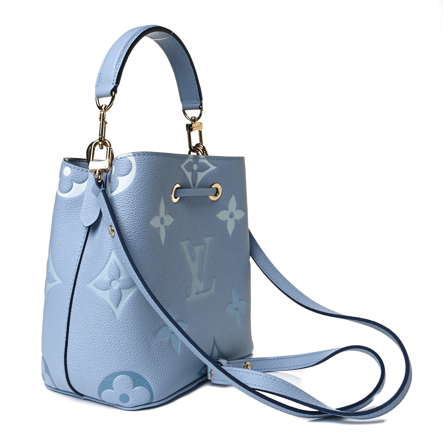 Empreinte Monogram Giant By The Pool Neonoe BB Summer Blue