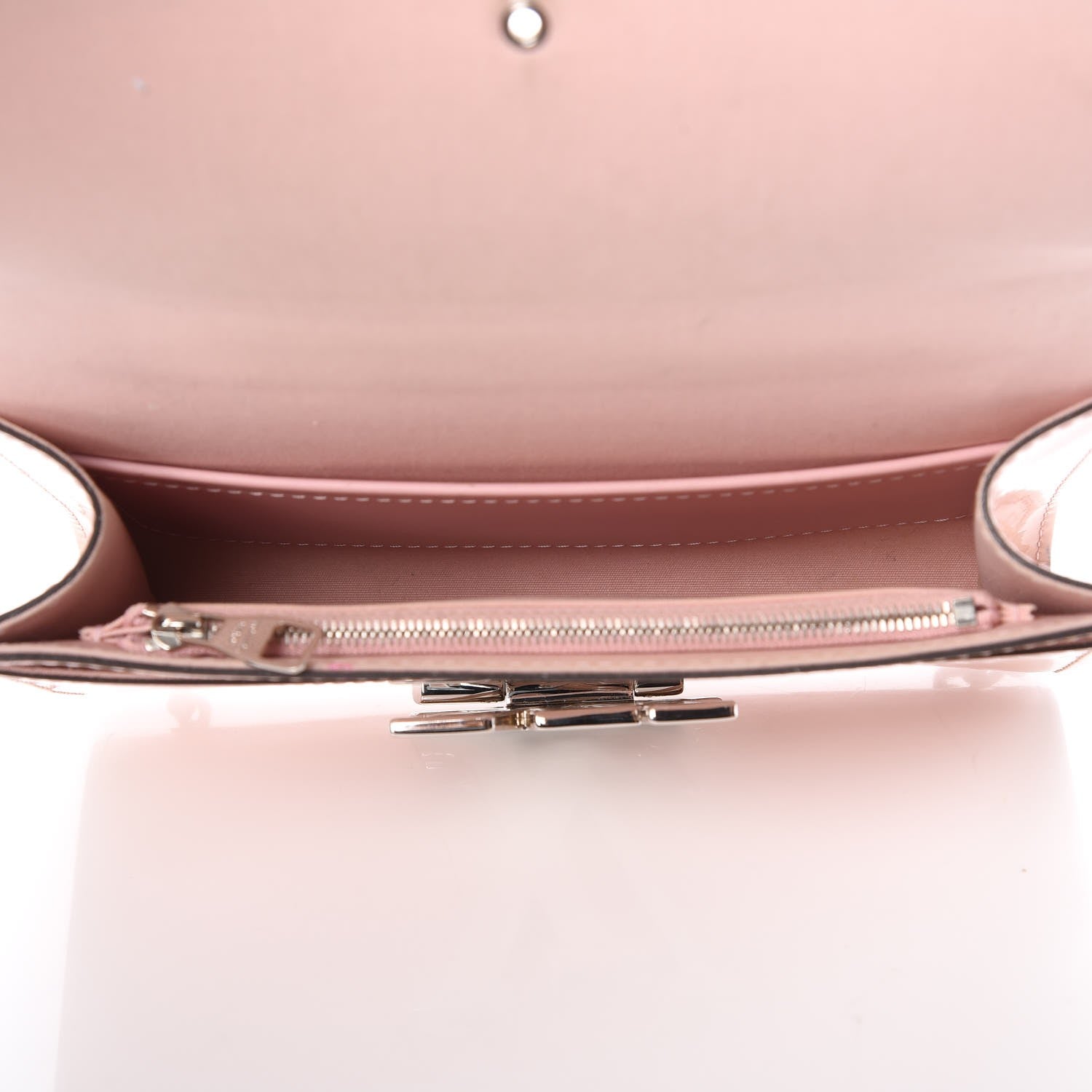 Louis Vuitton Patent Chain Louise MM Rose Ballerine 7 of 17