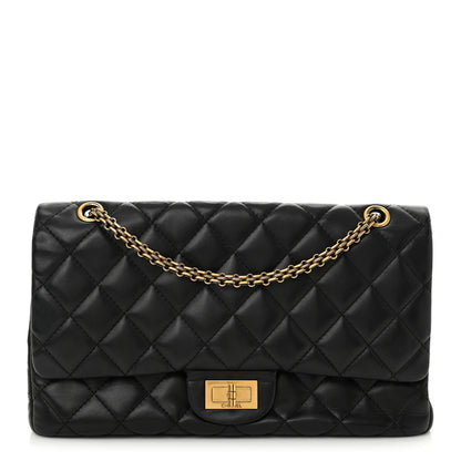 Chanel Lambskin Quilted 2.55 Reissue 227 Flap Black 1 of 14