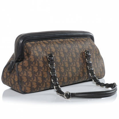 Christian Dior Monogram Trotter Romantique Zipped Tote Brown 3 of 7