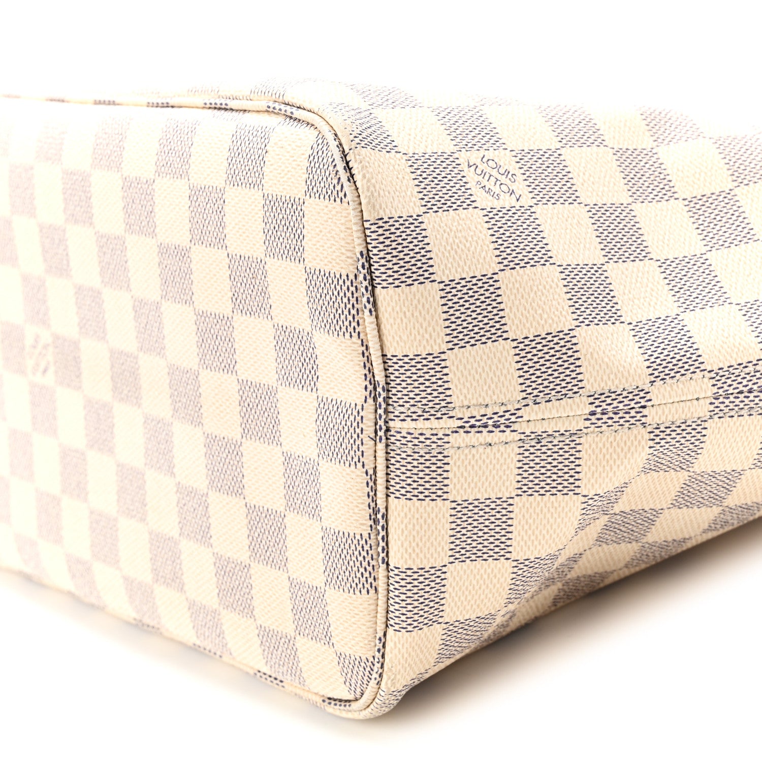 Louis Vuitton Damier Azur Neo Neverfull MM Rose Ballerine 9 of 10