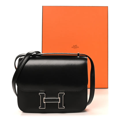 Hermes Box Aventurine Constance 18 Black 10 of 10