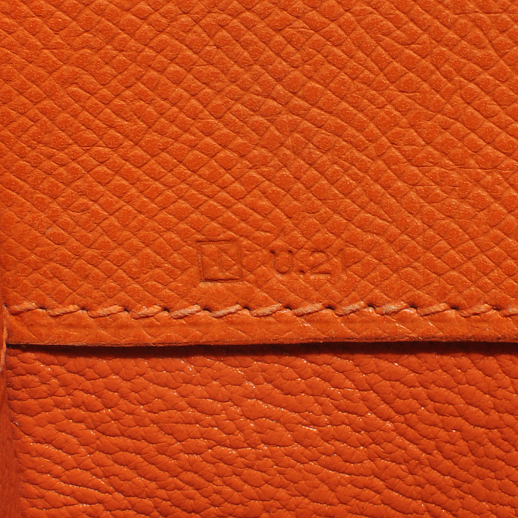 Hermes Courchevel Whitebus 40 Orange 8 of 10
