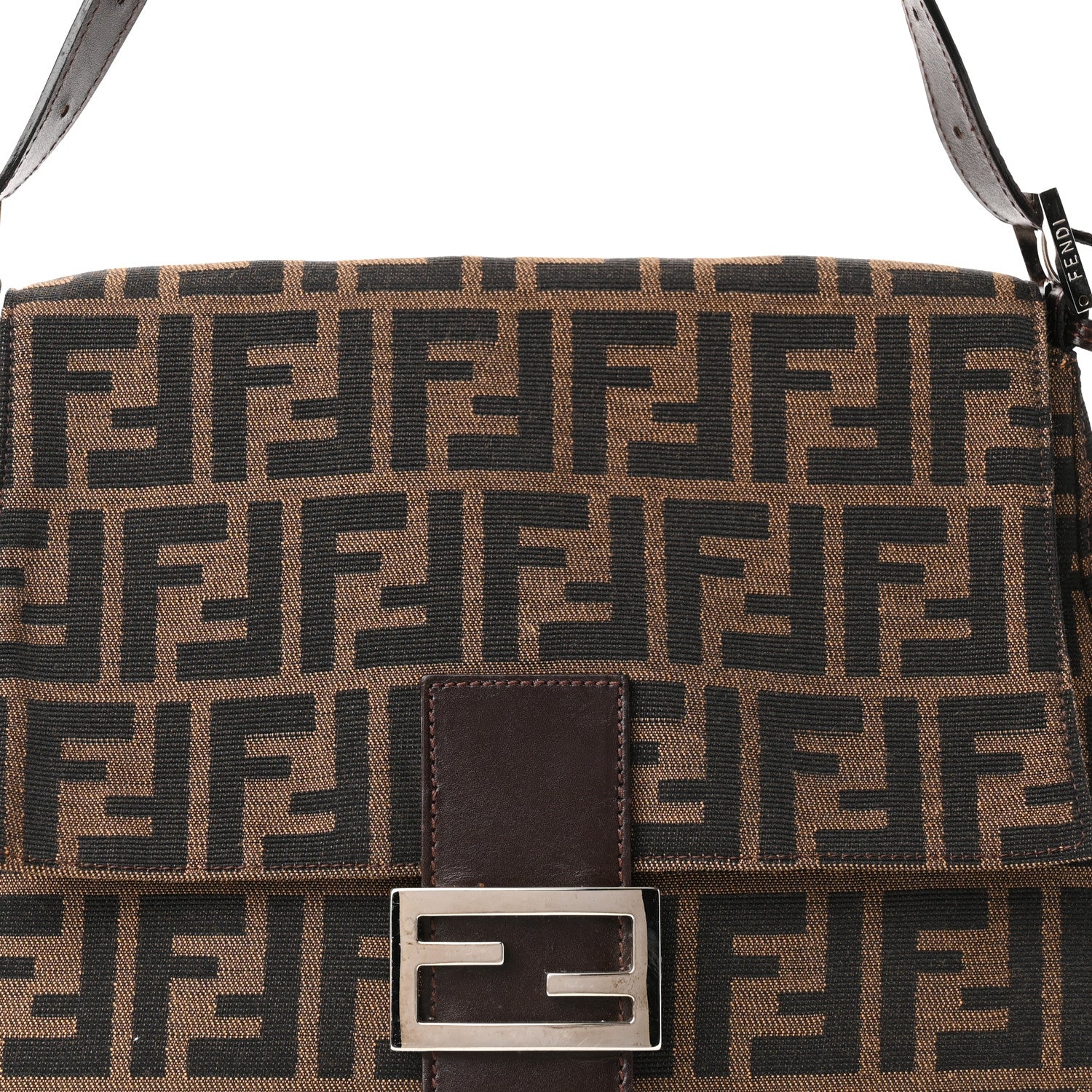Fendi Zucca Mama Baguette Tobacco 7 of 9