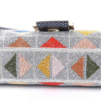 Fendi Beaded Embroidered Baguette Multicolor 9 of 11
