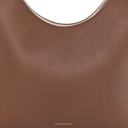Mansur Gavriel Calfskin Candy Hobo Bag Biscotto 6 of 8