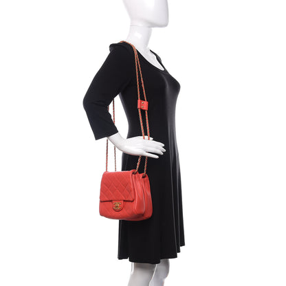 Chanel Lambskin Quilted Side-Packs Red 2 of 16