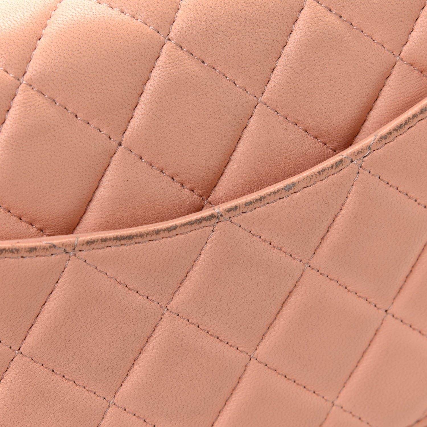 Chanel Lambskin Quilted Mini Rectangular Flap Light Pink 10 of 11