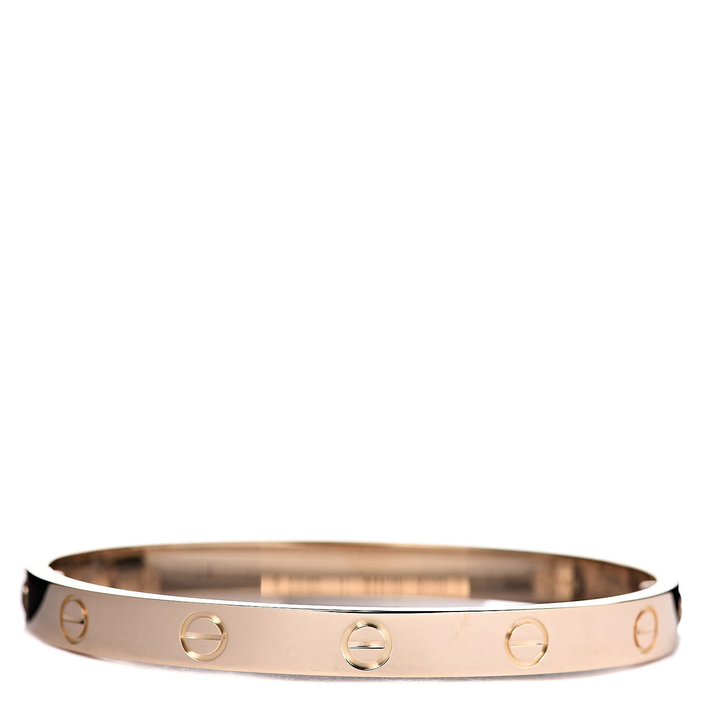 18K Yellow Gold LOVE Bracelet 17