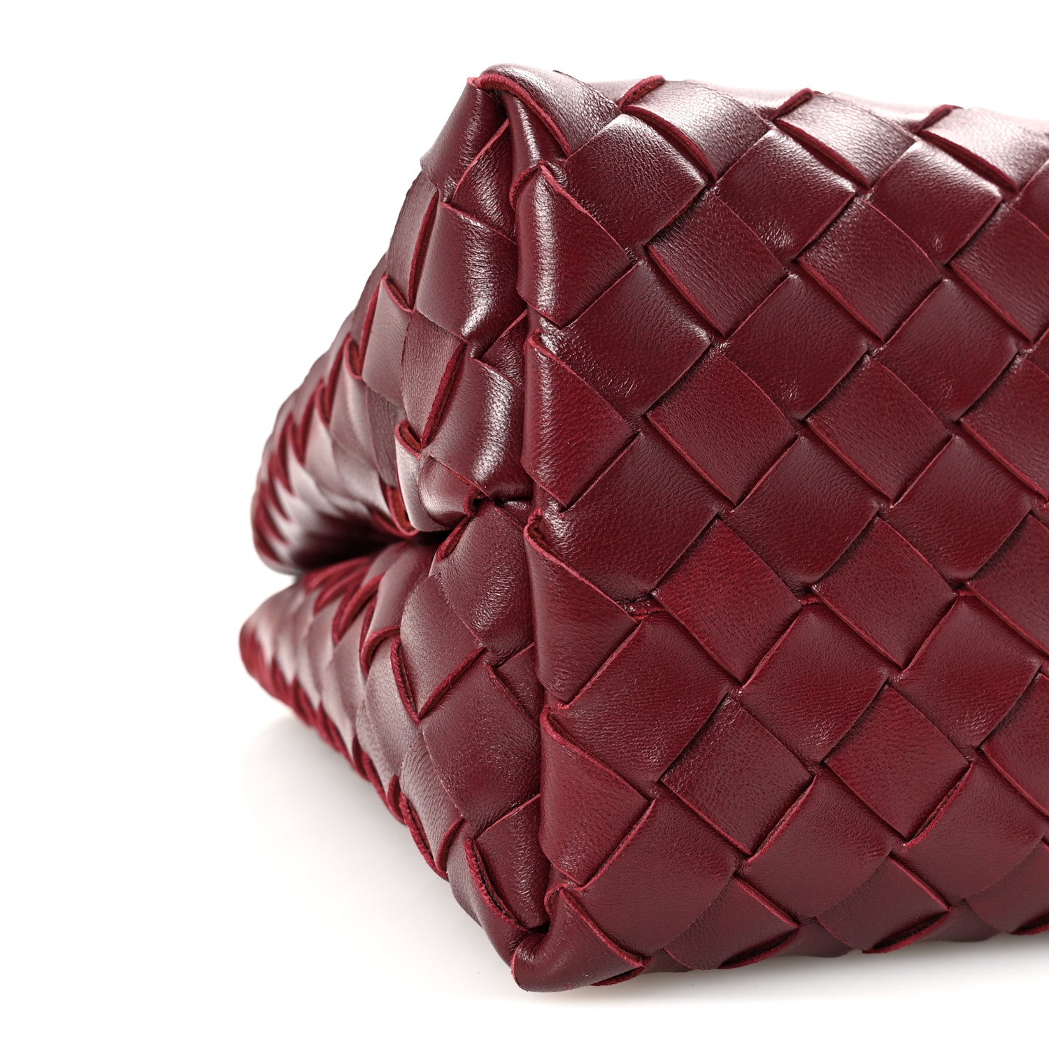 Bottega Veneta Nappa Intrecciato Small Andiamo Shoulder Bag Barolo 8 of 9