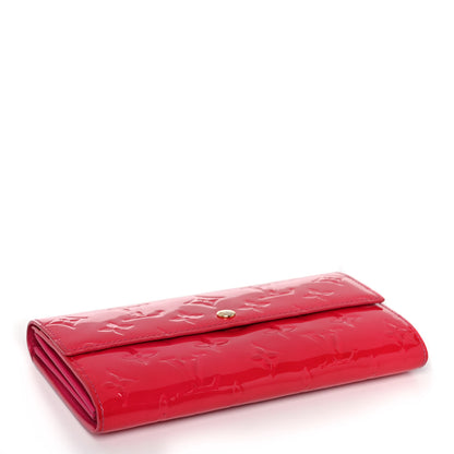 Louis Vuitton Vernis Sarah Wallet Rose Pop 4 of 15