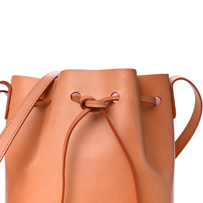 Mansur Gavriel Calfskin Mini Mini Bucket Bag Camello Rosa 7 of 15
