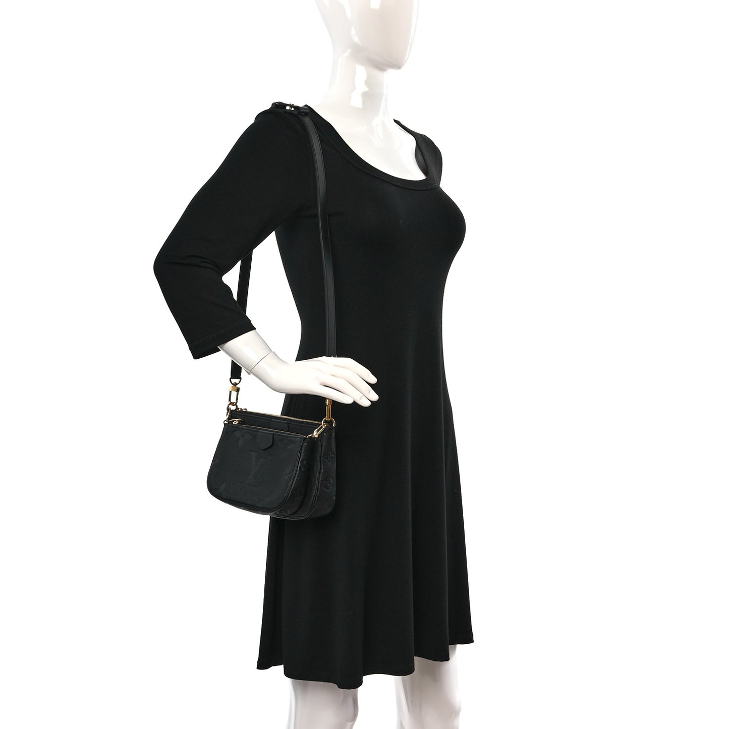 Empreinte Monogram Giant Multi Pochette Accessories Black