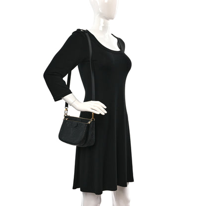 Louis Vuitton Empreinte Monogram Giant Multi Pochette Accessories Black 2 of 13