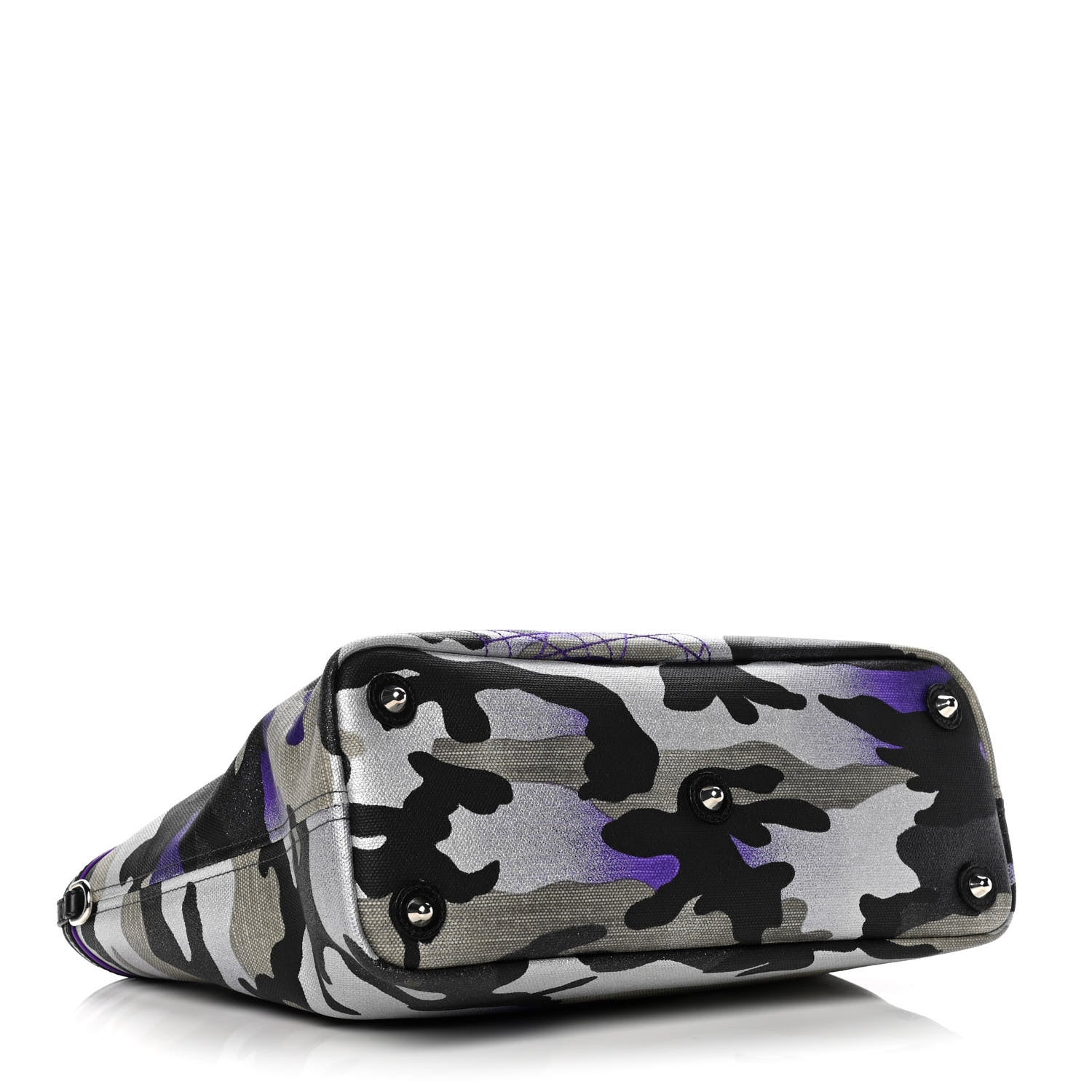 Christian Dior Canvas Camouflage Anselm Reyle Tote 3 of 11