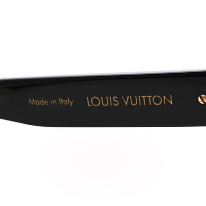 Louis Vuitton Acetate My Monogram Cat Eye Sunglasses Z1729W Black 5 of 6