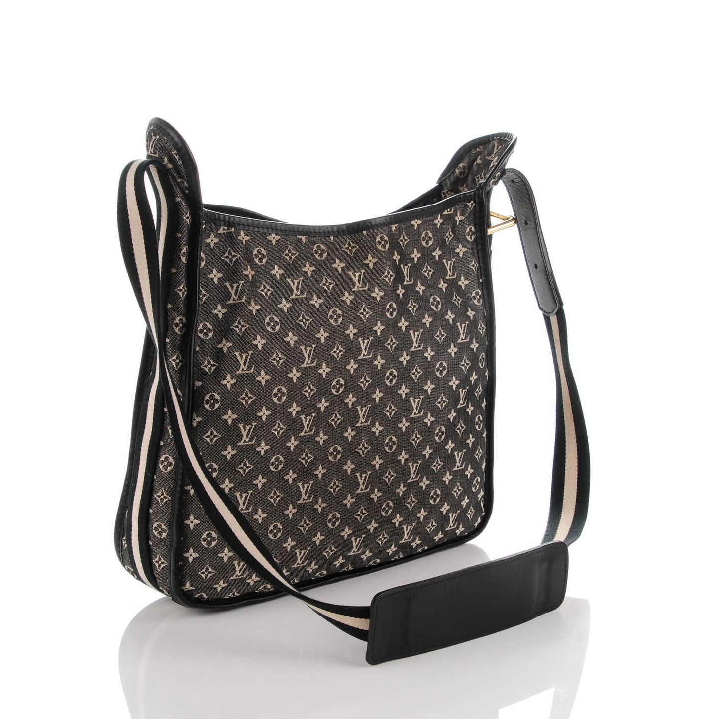 Mini Monogram Besace Mary Kate Black