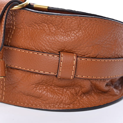 Chloe Calfskin Mini Marcie Round Crossbody Bag Tan 10 of 10