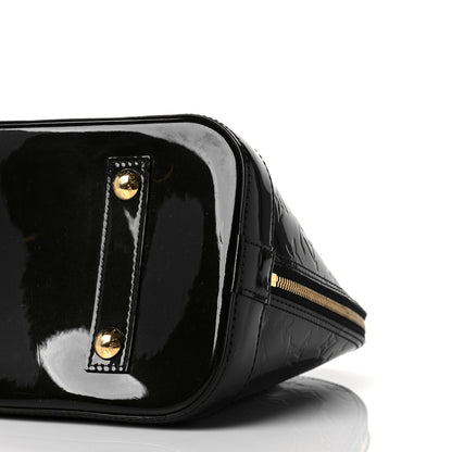 Louis Vuitton Vernis Alma PM Black 8 of 8