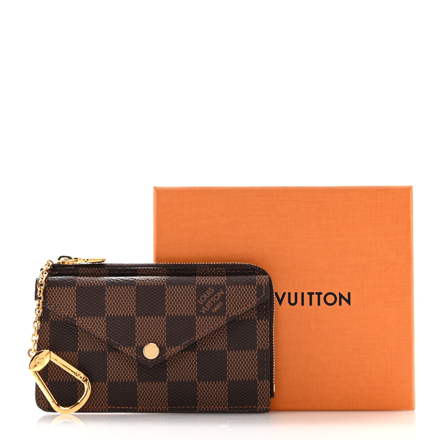 Louis Vuitton Damier Ebene Recto Verso Card Holder Rose Ballerine 7 of 7