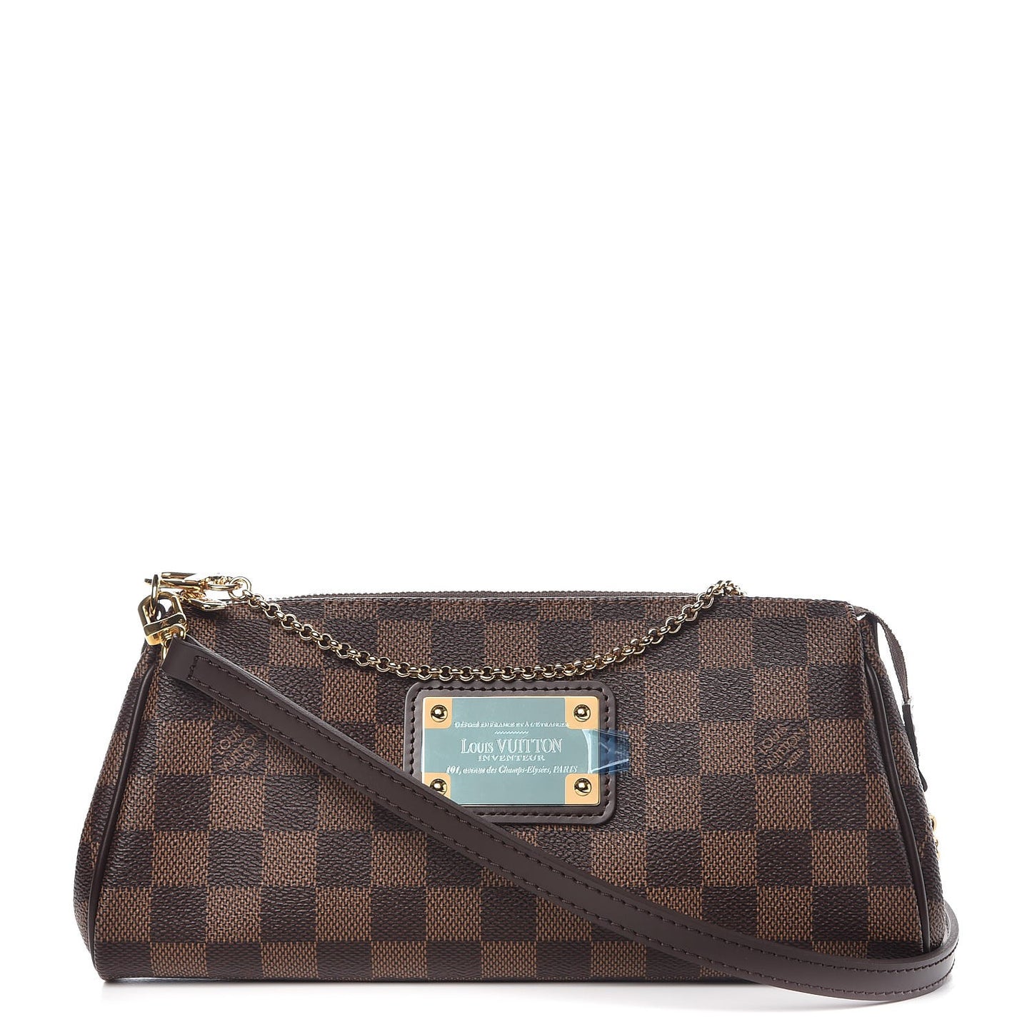 Damier Ebene Eva Clutch