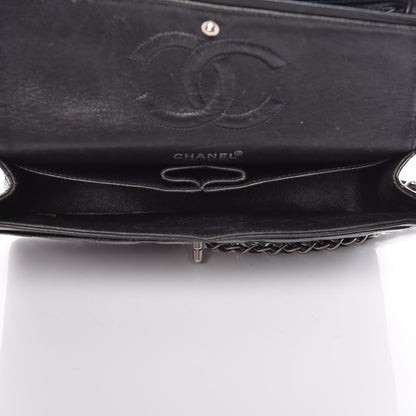 Chanel Patent Quilted Medium Double Flap Black 7 of 14