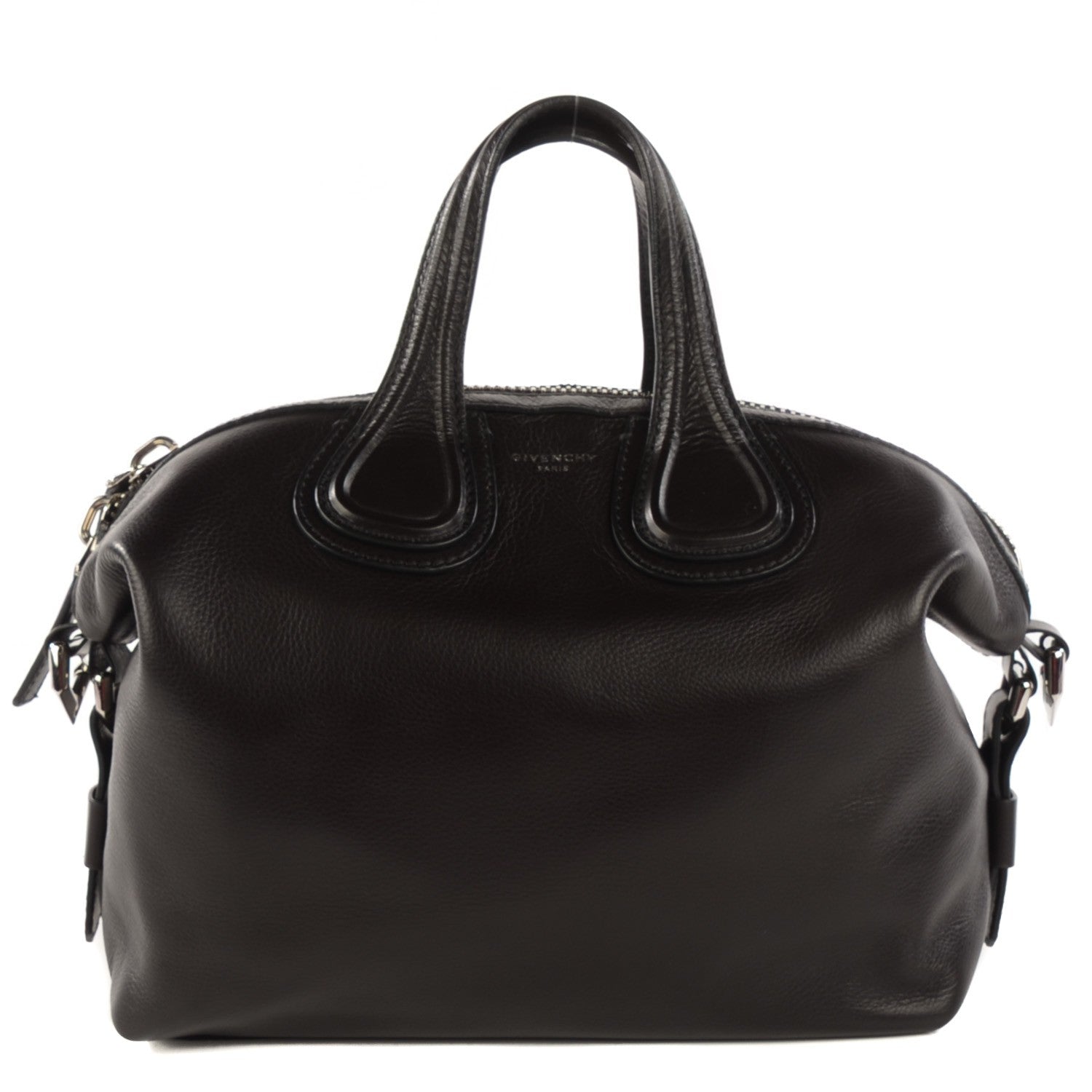 Givenchy Waxed Calfskin Small Nightingale Black 1 of 7