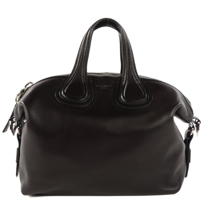Givenchy Waxed Calfskin Small Nightingale Black 1 of 7