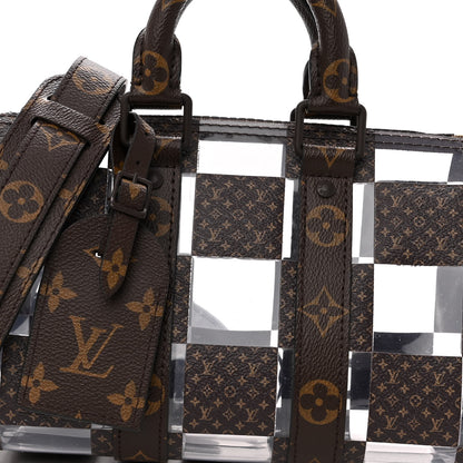 Louis Vuitton PVC Monogram Chess Keepall Bandouliere 25 7 of 9