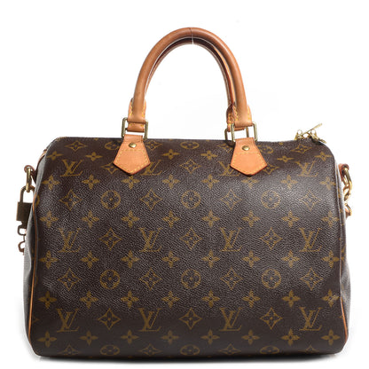 Louis Vuitton Monogram Speedy Bandouliere 30 1 of 7