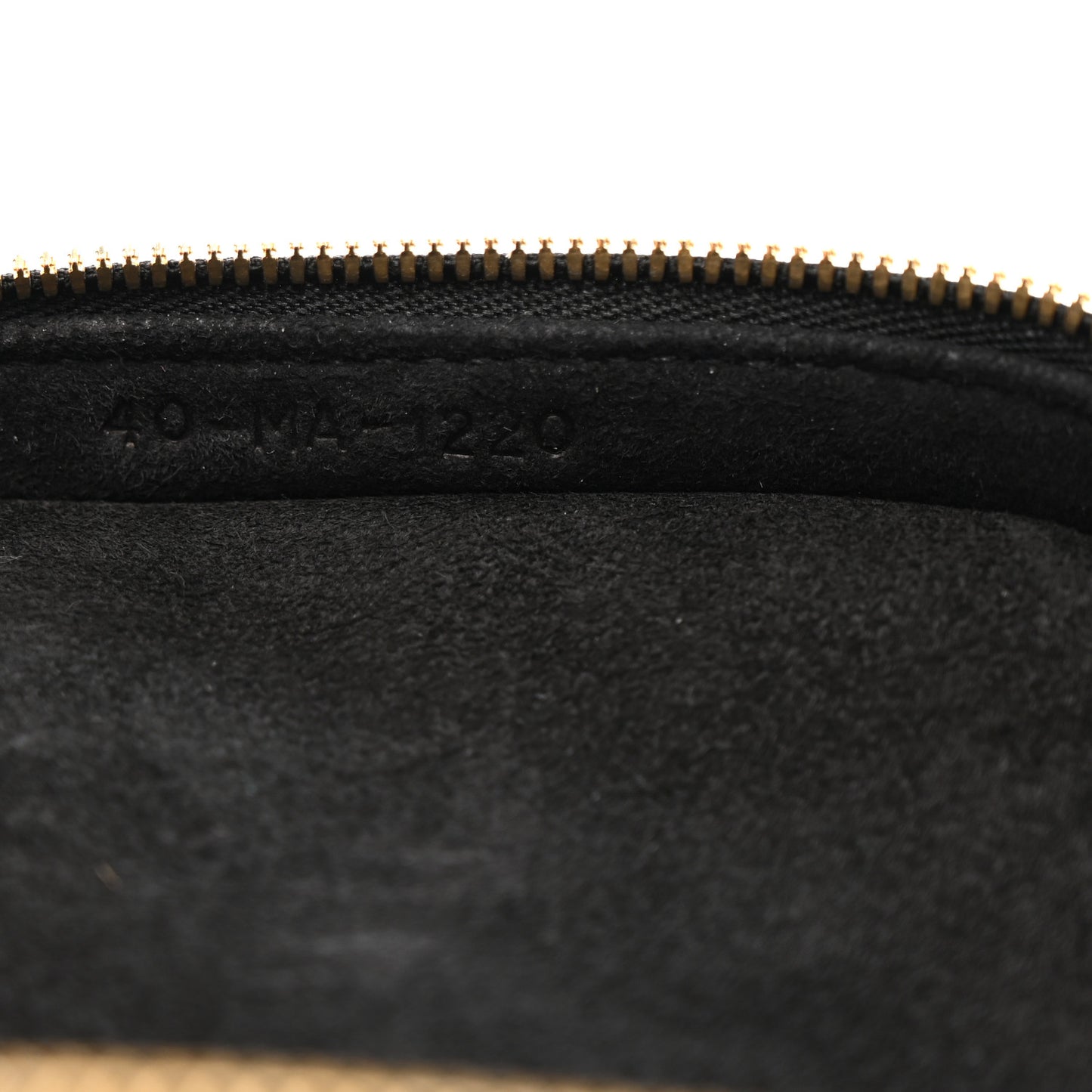 Lambskin Cannage Micro Lady Dior Vanity Case Black