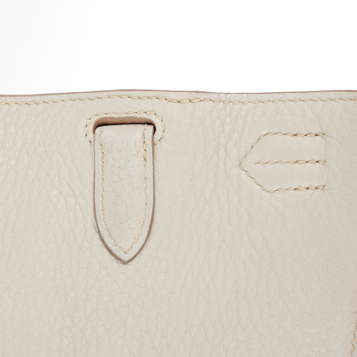 Hermes Taurillon Clemence Jypsiere 28 Gris Perle 13 of 21