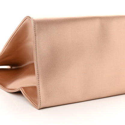 Telfar Metallic Vegan Leather Large Shopping Bag Copper 9 of 10