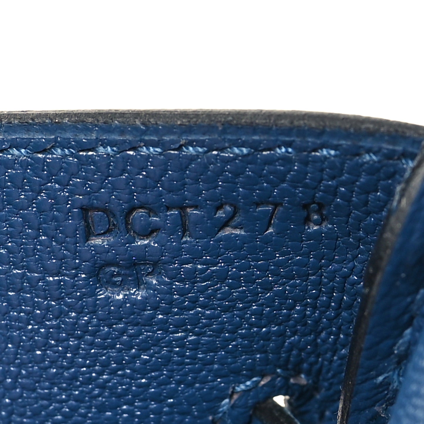 Epsom Birkin 30 Deep Blue