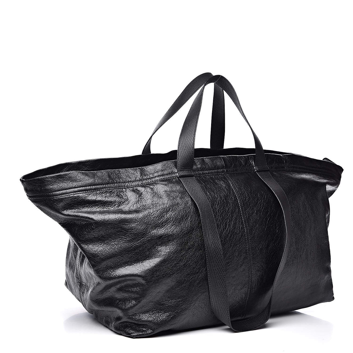 Balenciaga Agneau Carry Bag Black 3 of 12