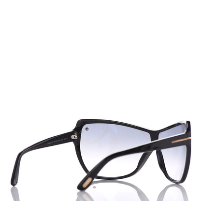 Tom Ford Ekaterina Sunglasses TF363 Black 4 of 7